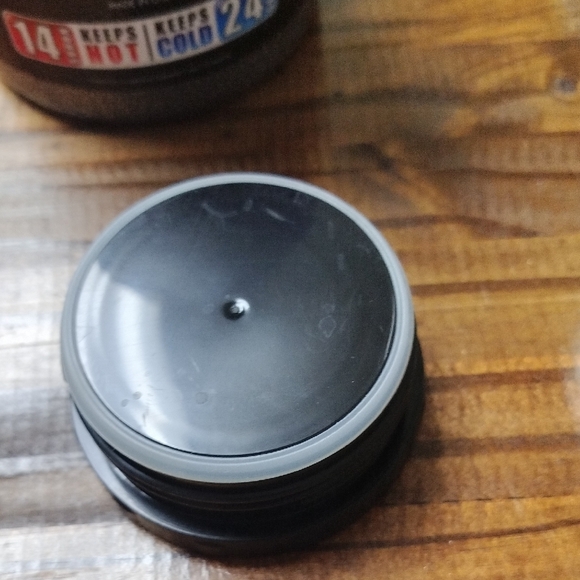 Thermos Silver and Black Insulated Bottle - Picture 5 of 7